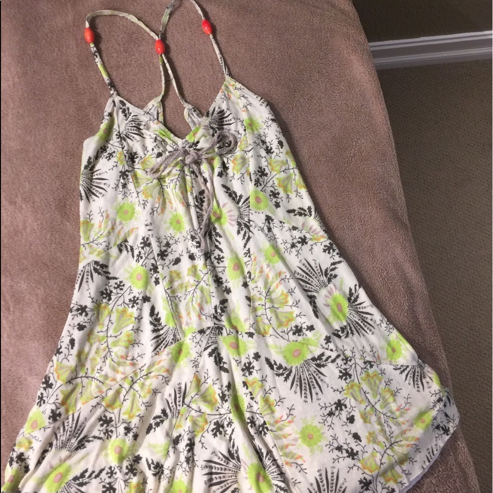 Free People beads camisole racerback summer top